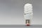 Energy saving compact fluorescent lightbulb