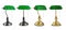 energy saving lamp,green Classic Banker desk lamp ,table lamp ,table light,desk lamp,desk lighting,table lighting
