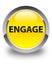 Engage glossy yellow round button