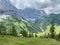 Engalm Valley at Karwendel mountains in Austria