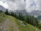 Engalm Valley at Karwendel mountains in Austria