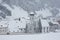 Engelberg Abbey in winter