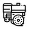 engine motor kart black icon vector illustration