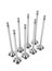 Engine Valves on white