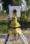 Engineer and architecture theodolite camera