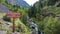 Engineer Mountain Road Signpost Marking an Adrenaline Pumping Adventure