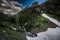 Engineer Pass part of Alpine Loop Colorado Uncompahgre River wit