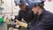 Engineer Teaching Apprentice To Use TIG Welding Machine