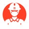 Engineer Wearing mask Vector Icon which can easily modify or edit