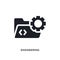 engineering isolated icon. simple element illustration from programming concept icons. engineering editable logo sign symbol