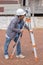 Engineers use tacheometer or theodolite for survey line columns