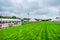 England Cartmel August 3rd 2016 View of Cartmel Racecourse during Agriculutural Show