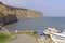 England coastline, robin hood bay, north yorkshire, UK