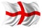 England flag isolated