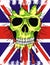 England flag skull
