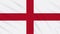 England flag waving cloth background, loop