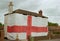 England Flag - World Cup 2018 - Man Covers Entire House with Flag