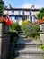 England: hillside house with garden in Kendal