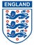 England International Football club badge