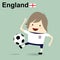 England national football team, businessman happy is playing soc
