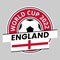 England Team Badge for Qatar World Cup 2022