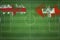 England vs Switzerland Soccer Match, national colors, national flags, soccer field, football game, Copy space