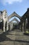 England, Yorkshire.The village of Heptonstall. Church, dedicated to St Thomas a Becket. Now a shell