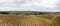 English Buckinghamshire Landscape Spring Plowed Field