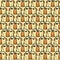 English bulldog pattern seamless