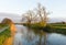 English canal Bridgwater and Taunton West England UK