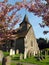 English Church in spring