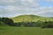 English countryside landscape in summer