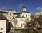 English courtyard in Zaryadie park, Moscow