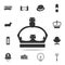The English Crown icon. Detailed set of United Kingdom culture icons. Premium quality graphic design. One of the collection icons