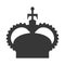 English crown isolated icon