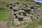 English Drystone Wall with Steps