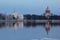 The English embankment, St. Isaac Cathedral, St. Petersburg , Russia