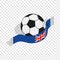 English football isometric icon