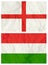 English and Hungary flag