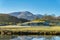 The English Lake District mountain known as Wetherlam, seen from Elterwater