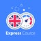 English language learning, express course, fast education, next level improvement