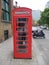 English phonebooth in the city of London - UK