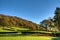 English rural scene in autumn