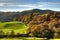 English rural scene with autumn colours