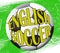 English Soccer Shows England Football 3d Illustration