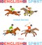 English Sports Horse Racing and Polo Poster Text