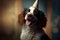 English Springer Spaniel\\\'s Dog Birthday and Anniversary Celebrations - The Perfect Image for a Joyful Greeting Card