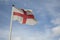 English St Georges cross flag