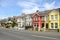 English street of terraced house