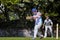 English Summer.  Schoolboy Cricket Match